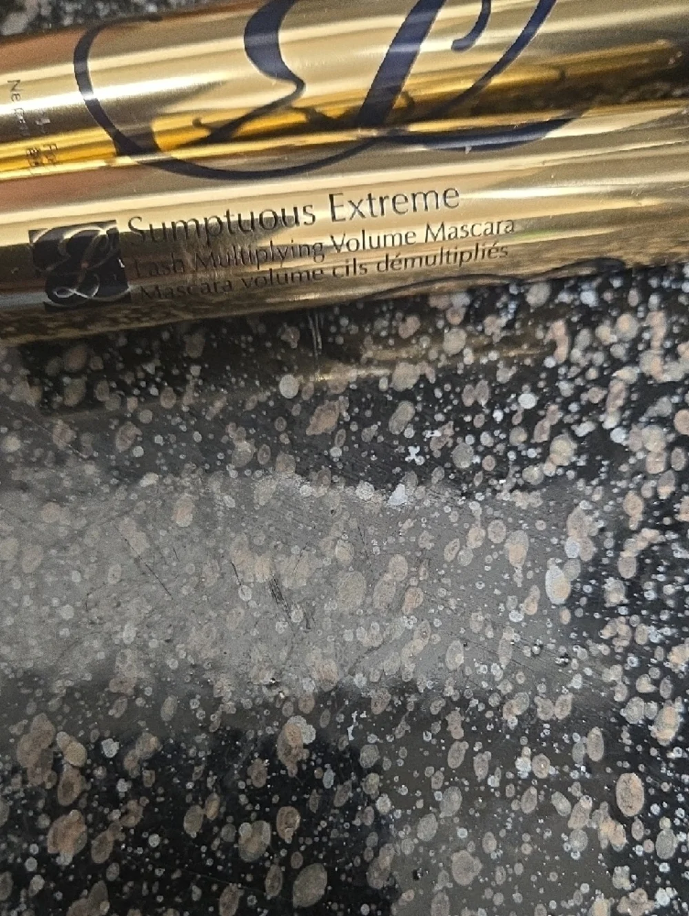 Estee Lauder Gold Accent Tubes Mascara with Navy Bands - Picture 3 of 4